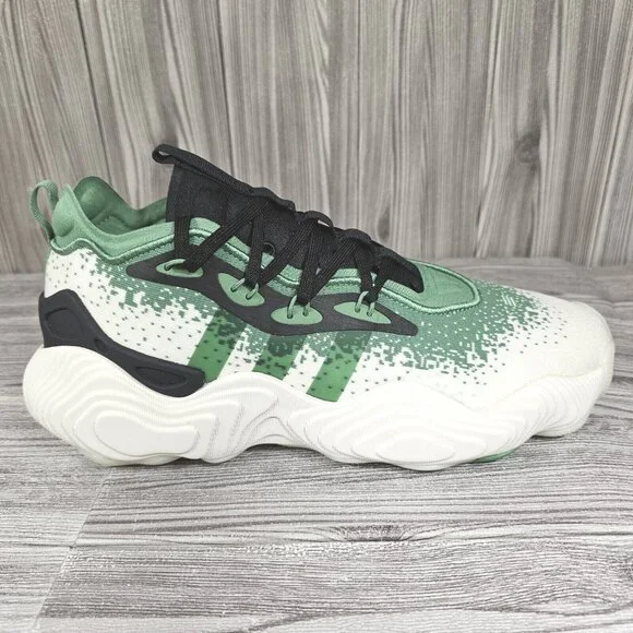 Adidas Trae Young 3 Low Grey/Green IE2703Basketball Shoes Men's Size 11 NEW